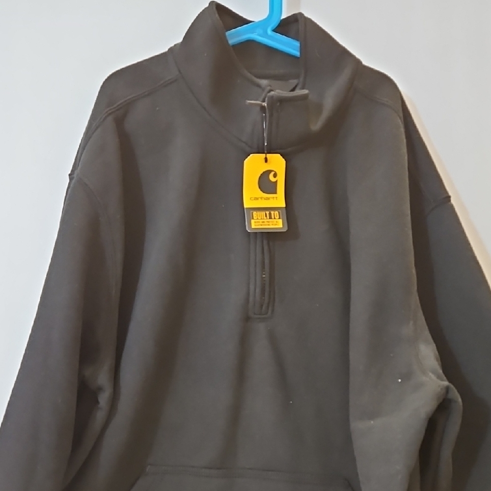 Carhartt Black Quarter-Zip Pullover